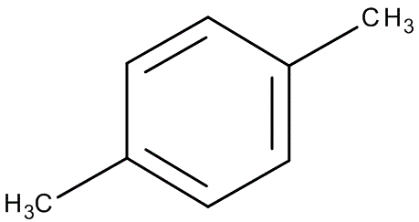Para xylene structure Para xylene structure